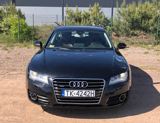 Audi A7 cena 62000 przebieg: 244146, rok produkcji 2010 z Kielce małe 191